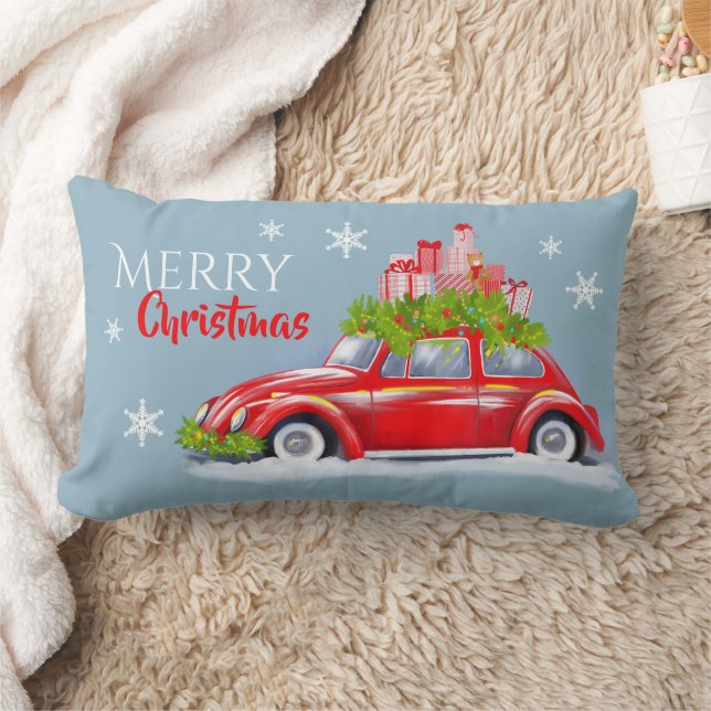 Decorative pillow with a modern minimalist design. (Blanket)