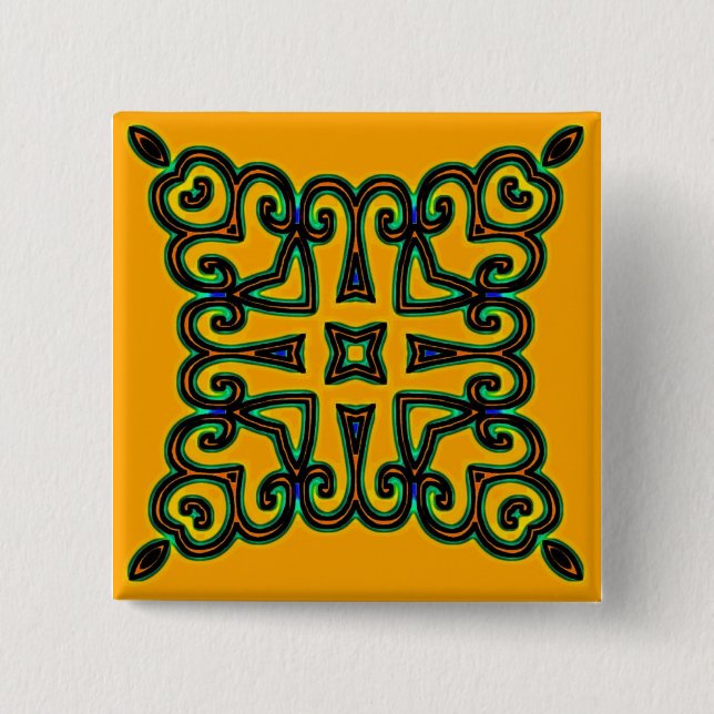 Decorative Pinback Button (Front)