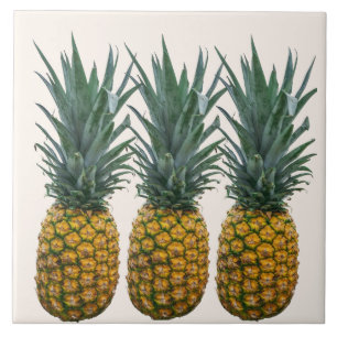 Decorative Pineapple Tropical Ceramic Tile