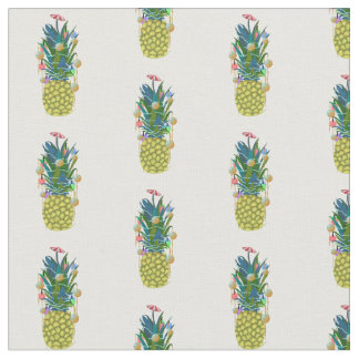 Decorative Pineapples for Christmas, fabric