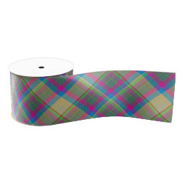  Decorative Plaid Grosgrain Ribbon