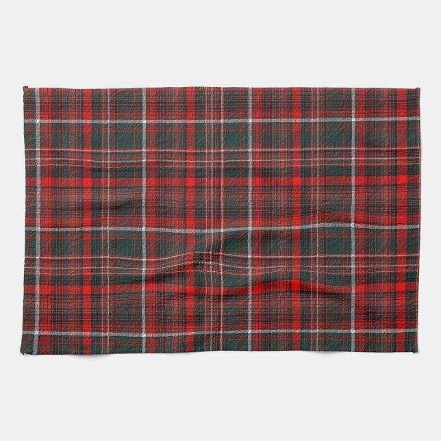  Decorative Plaid Kitchen Towel (Horizontal)
