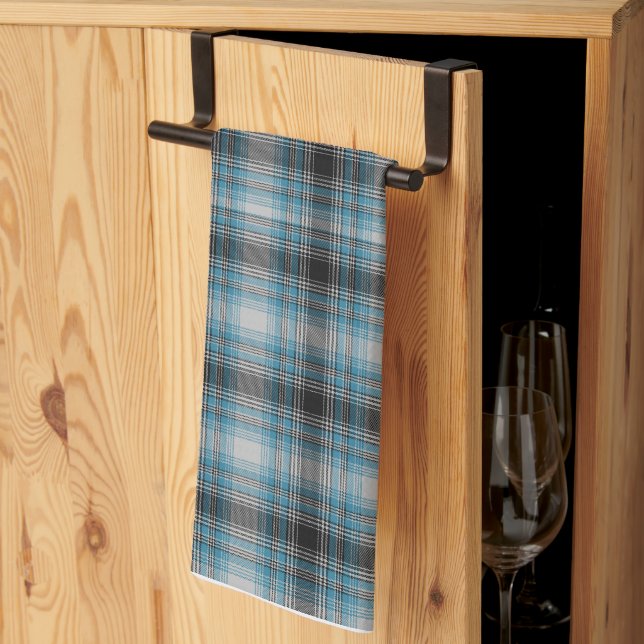  Decorative Plaid  Kitchen Towel (Thirds Fold)