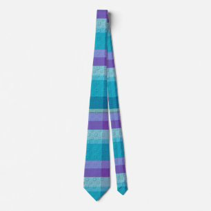 Decorative Plaid Neck Tie