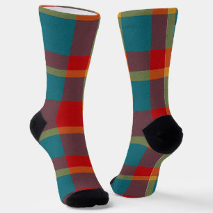 Decorative Plaid Socks