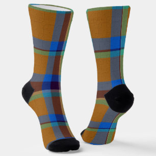 Decorative Plaid Socks
