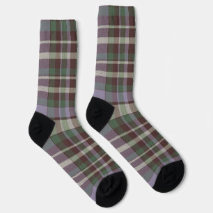 Decorative Plaid Socks