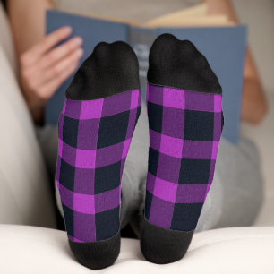 Decorative Plaid Socks