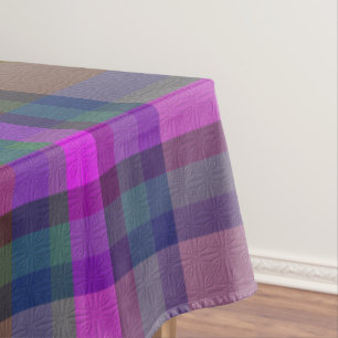  Decorative Plaid Tablecloth