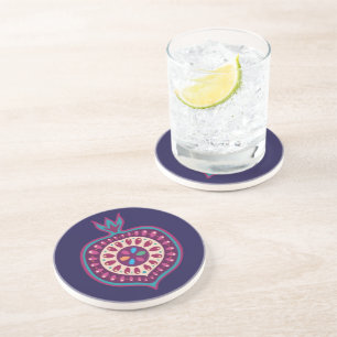Decorative Pomegranate Coaster