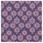 Decorative Pomegranate Pattern Fabric