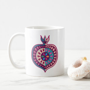 Decorative Pomegranates Fruit Coffee Mug