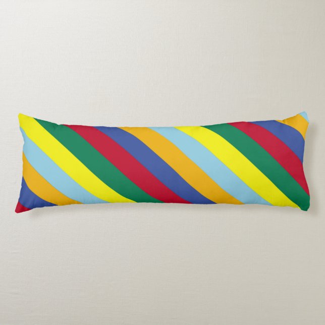 Decorative Pop Art Body Pillow (Front)