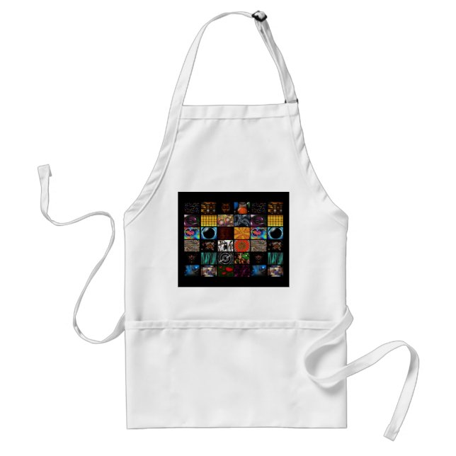 Decorative Pop Arts Pattern  Adult Apron (Front)