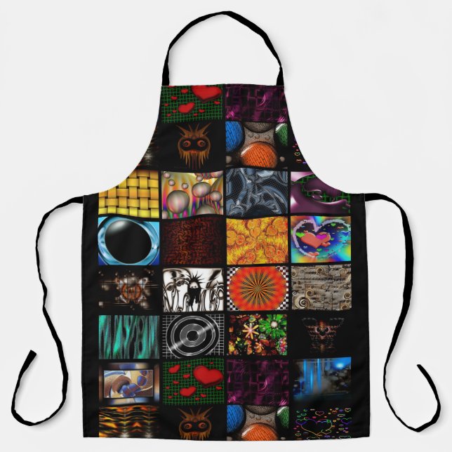 Decorative Pop Arts Pattern  Apron (Front)