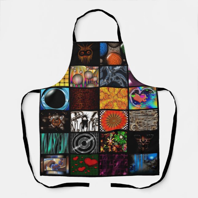 Decorative Pop Arts Pattern  Apron (Front)