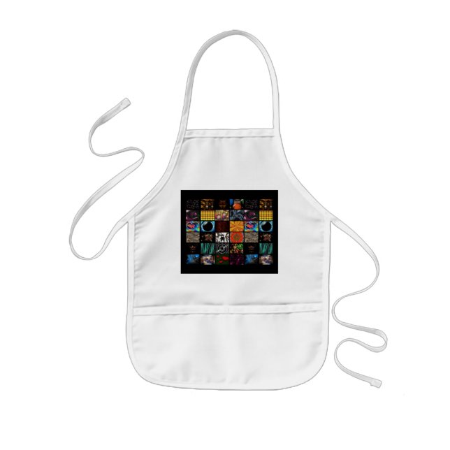 Decorative Pop Arts Pattern  Kids' Apron (Front)