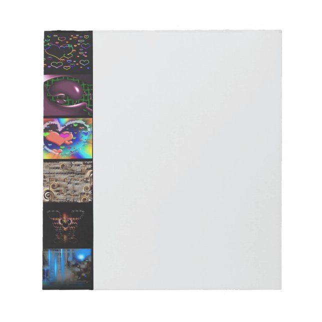 Decorative Pop Arts Pattern  Notepad (Front)