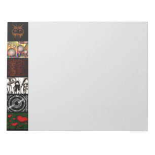Decorative Pop Arts Pattern  Notepad