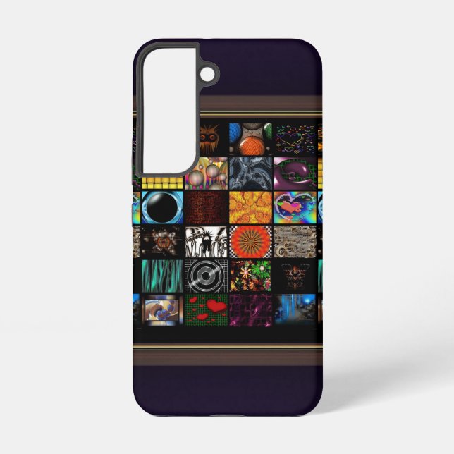 Decorative Pop Arts Pattern Samsung Galaxy Case (Back)