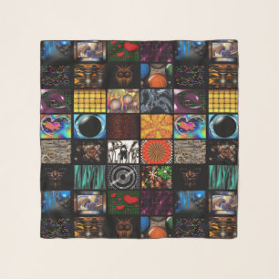 Decorative Pop Arts Pattern Scarf