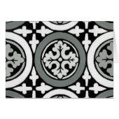 Decorative Renaissance Rosette Tile Design (Front Horizontal)