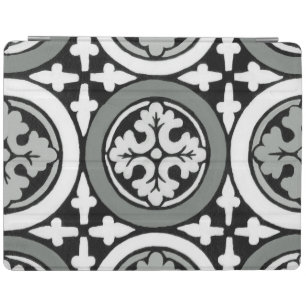 Decorative Renaissance Rosette Tile Design iPad Smart Cover