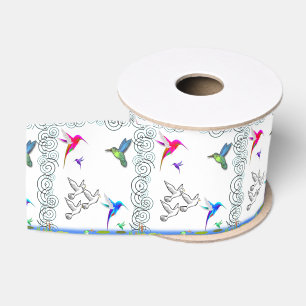 decorative ribbon birds