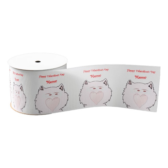 decorative ribbon children cats (Spool)