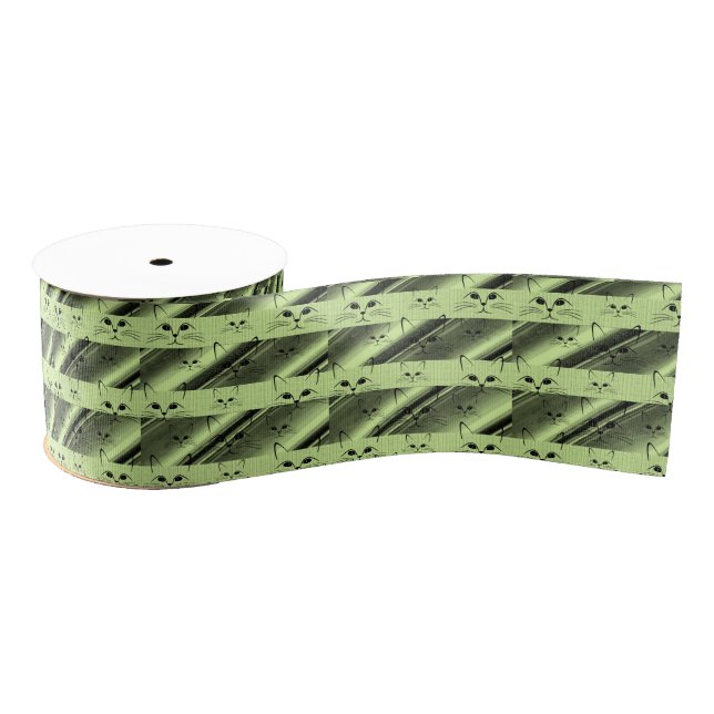 decorative ribbon children cats (Spool)