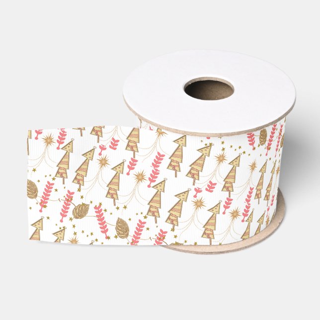 Decorative Ribbon Christmas Trees (Spool)