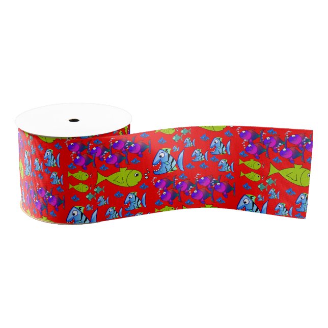 decorative ribbon fish (Spool)