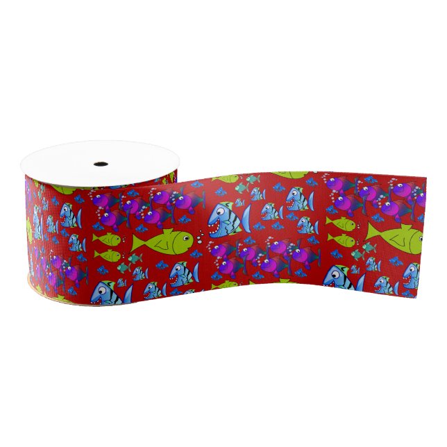 decorative ribbon fish (Spool)