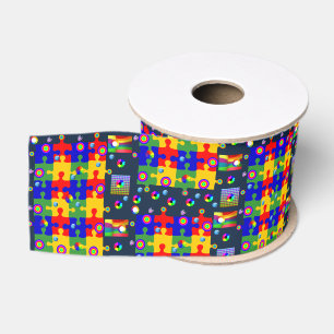 decorative ribbon puzzles