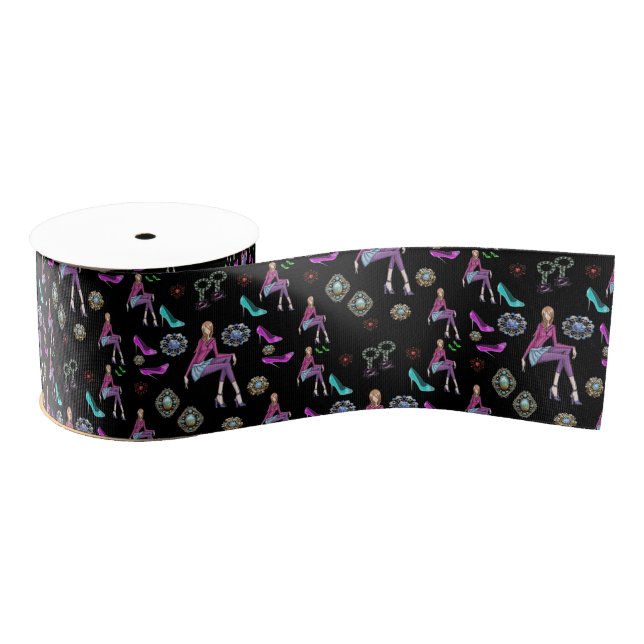 decorative ribbon teenagers shoes (Spool)