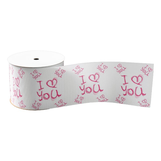 decorative ribbon valentines love (Spool)