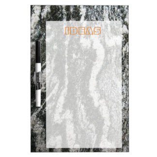 Decorative Dry Erase Boards | Zazzle - Decorative Rock surface with Text Dry-Erase Board