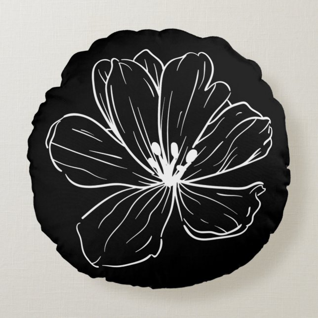 Decorative round cushion (40,6 cm) (Front)