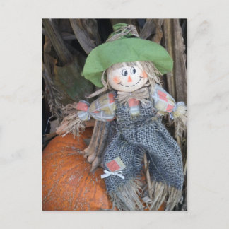 Decorative Scarecrow Postcard #1