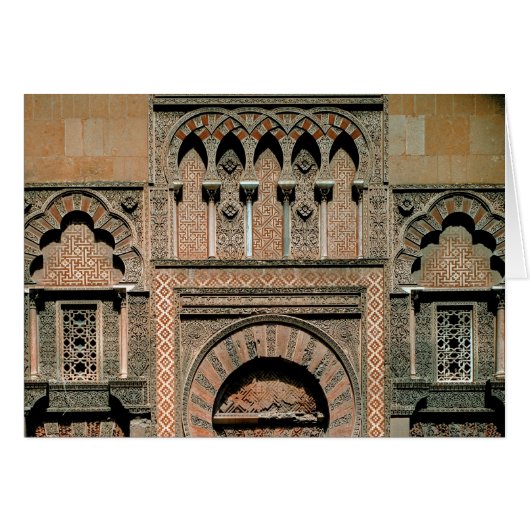 Decorative scheme above the doorway (Front Horizontal)