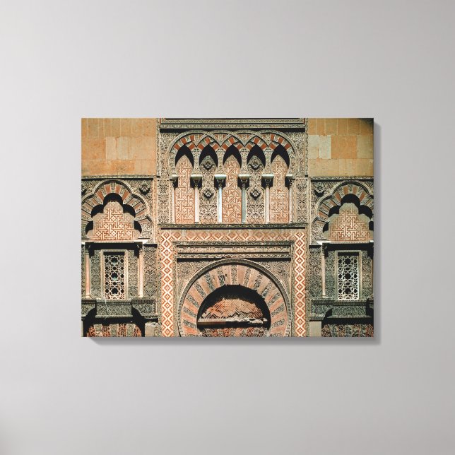 Decorative scheme above the doorway canvas print (Front)