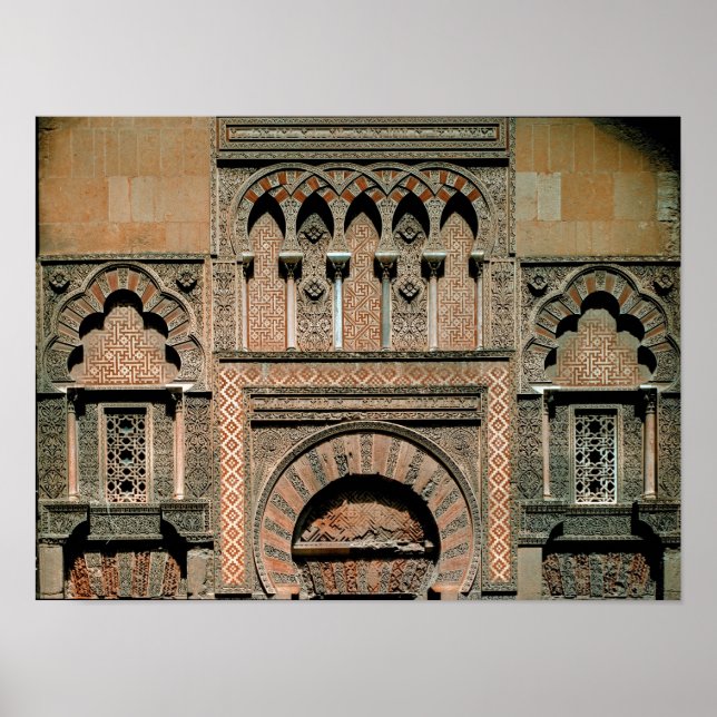 Decorative scheme above the doorway poster (Front)