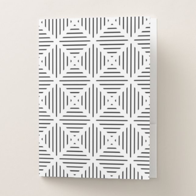 Decorative, Seashell Pocket Folder (Front)