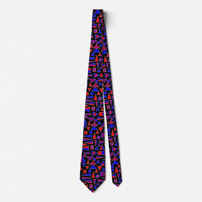 Decorative Shapes Neck Tie (Front)