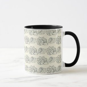 Decorative Shells Pattern Mug