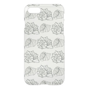 Decorative Shells Pattern iPhone SE/8/7 Case