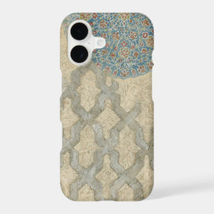 Decorative Silver Tapestry Floral Arrangement iPhone 17 Case