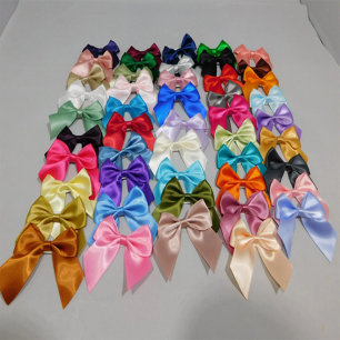 Decorative Single Face Light Brown Satin Ribbon