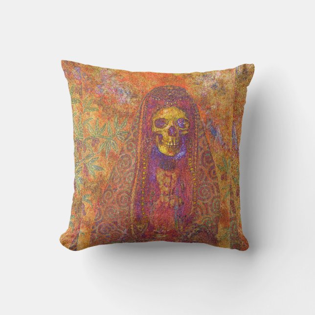 Decorative Skeleton Cushion (Front)