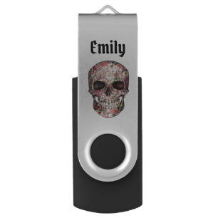 Decorative Skull Flash Drive